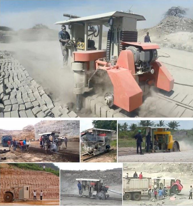 Horizontal And Vertical Brick Cutting Machine