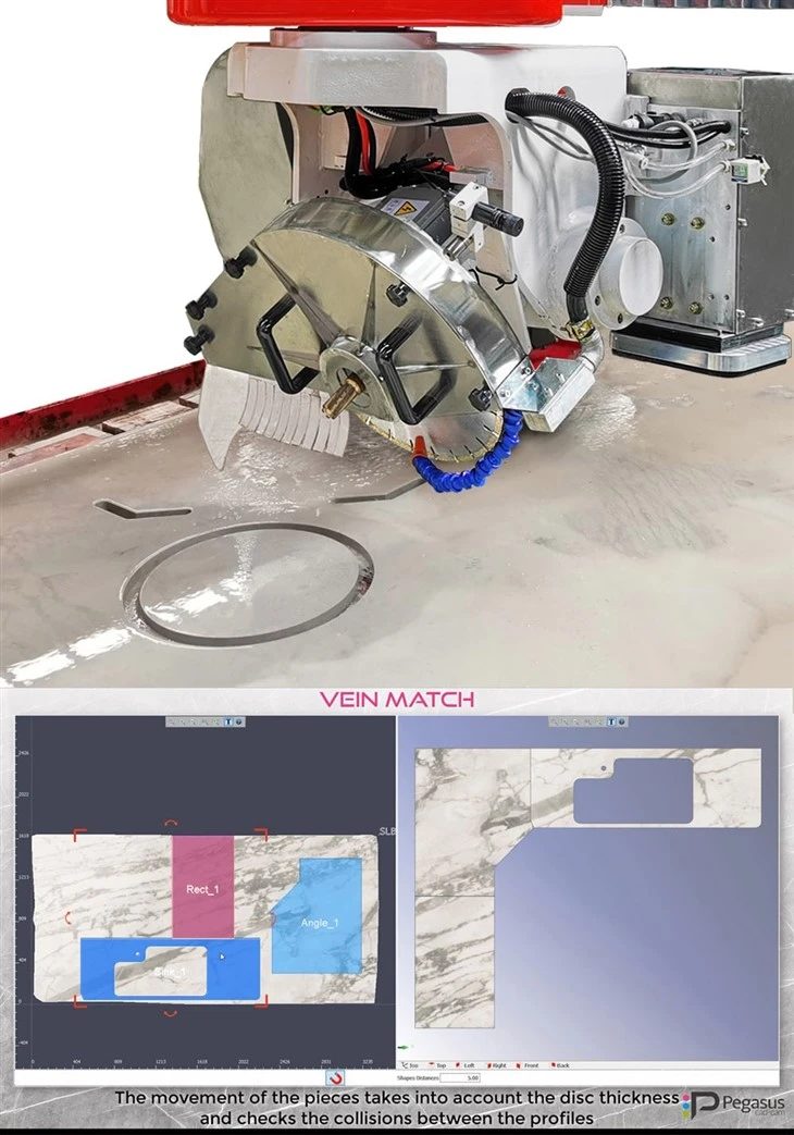 Stone Kitchentop Cutting Machine
